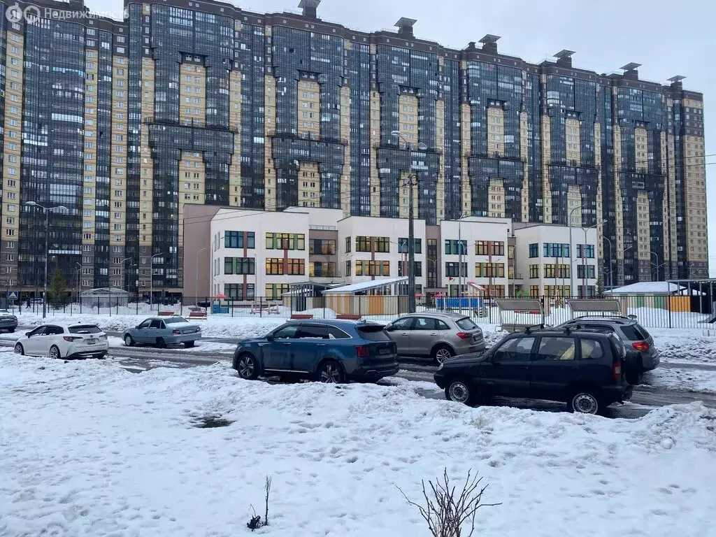 1-комнатная квартира: посёлок Парголово, улица Фёдора Абрамова, 23к1 ... - Фото 2