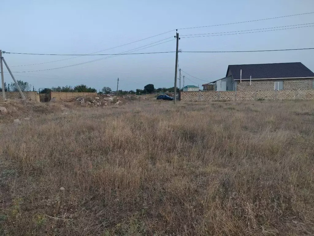 Участок в Крым, Сакский район, с. Вересаево ул. Школьная, 4 (13.5 ... - Фото 1