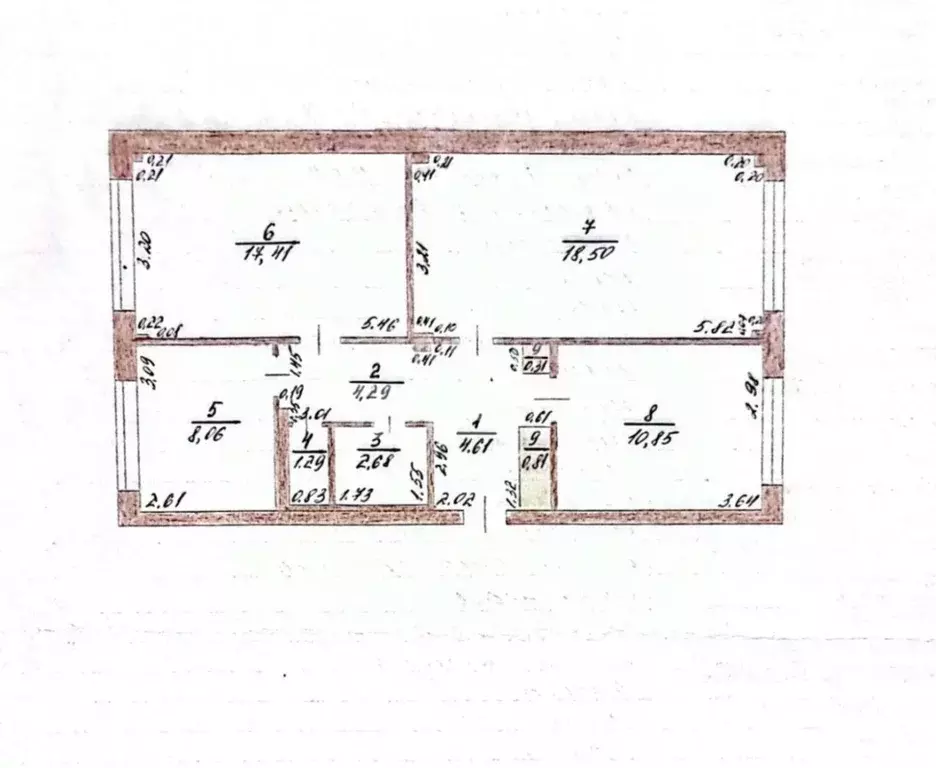 3-к кв. Забайкальский край, Краснокаменск 2-й мкр, 250 (68.81 м) - Фото 2