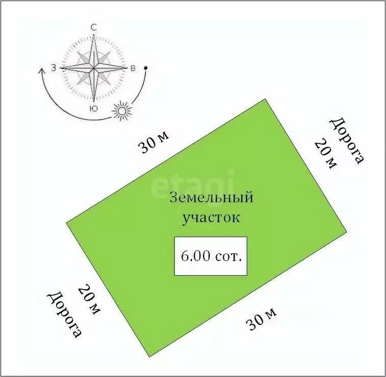 Участок в Крым, Судак муниципальный округ, с. Миндальное ул. Никитская ... - Фото 2