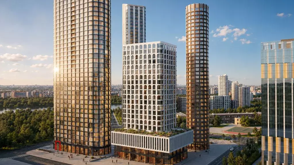 Помещение свободного назначения в Москва Нагатино Ай-Ленд жилой ... - Фото 2