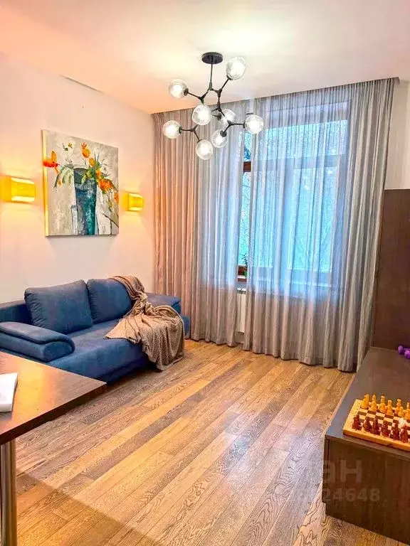 1-к кв. Москва Малая Пироговская ул., 25 (55.0 м) - Фото 1