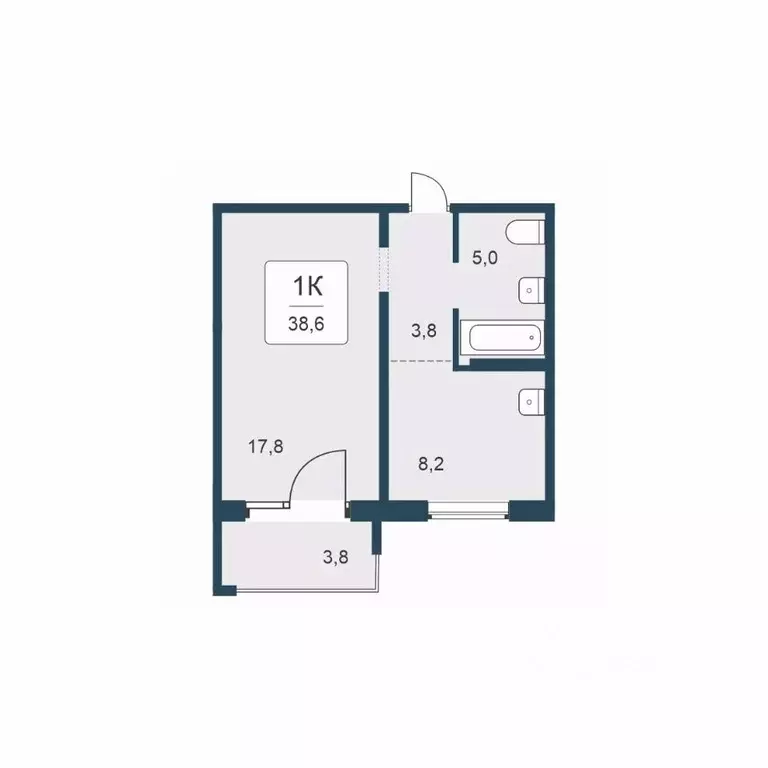 1-к кв. Новосибирская область, Новосибирск ул. Сибиряков-Гвардейцев, ... - Фото 1