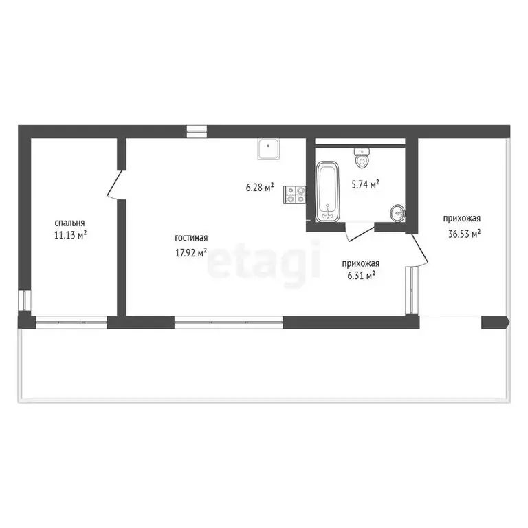 Дом в Якунино, 477 (87 м) - Фото 0