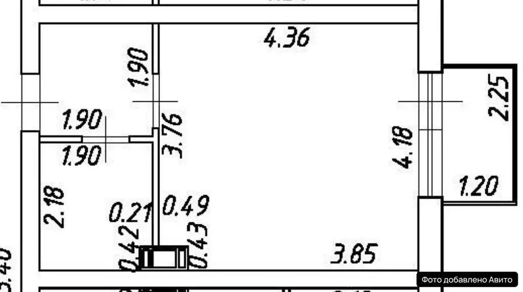 1-к кв. Ленинградская область, Всеволожский район, Дубровское ... - Фото 1