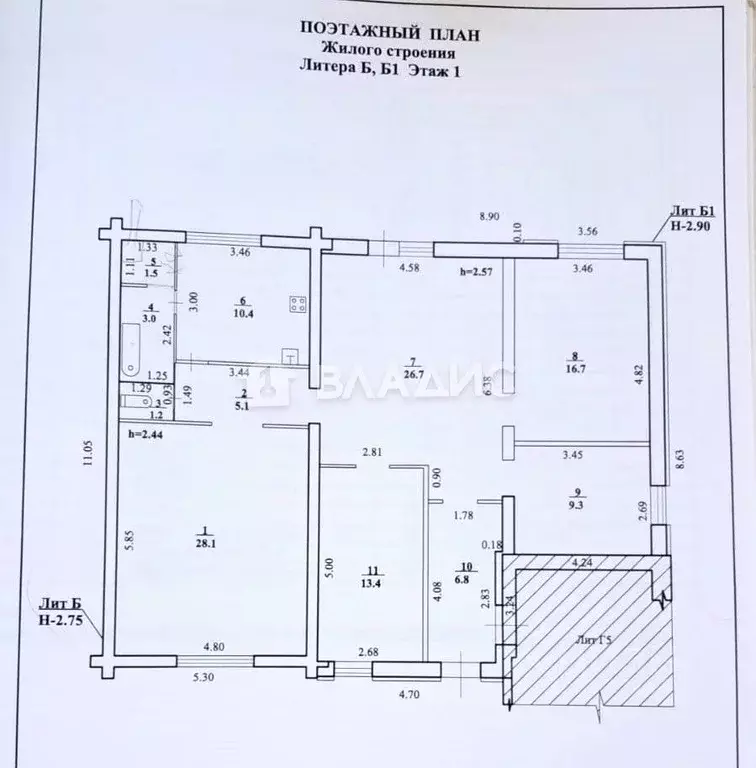 Дом в Башкортостан, Стерлитамак Северная ул., 5 (122 м) - Фото 2