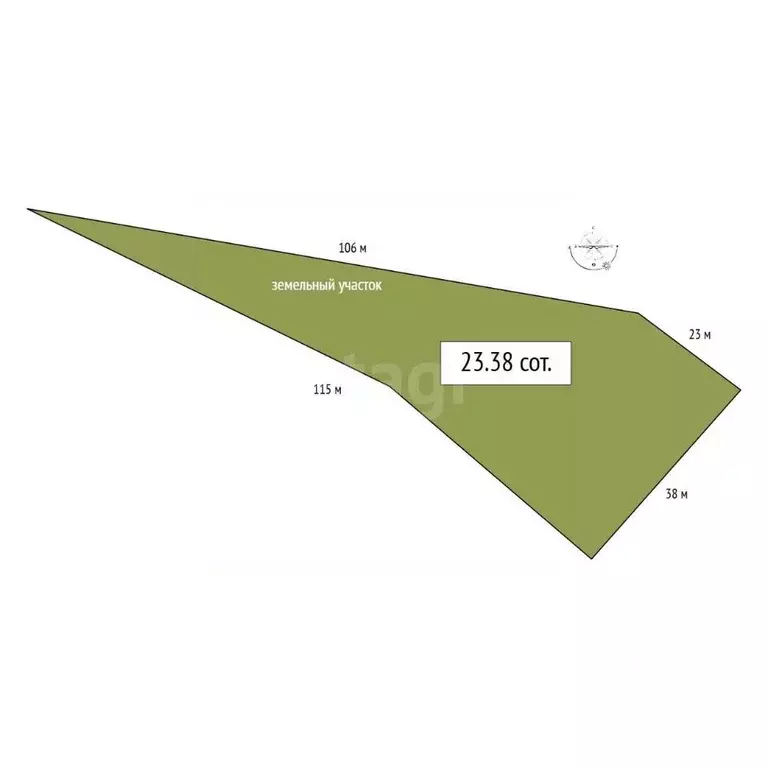 Участок в Алтай, Чемальский район, с. Анос  (23.38 сот.) - Фото 2