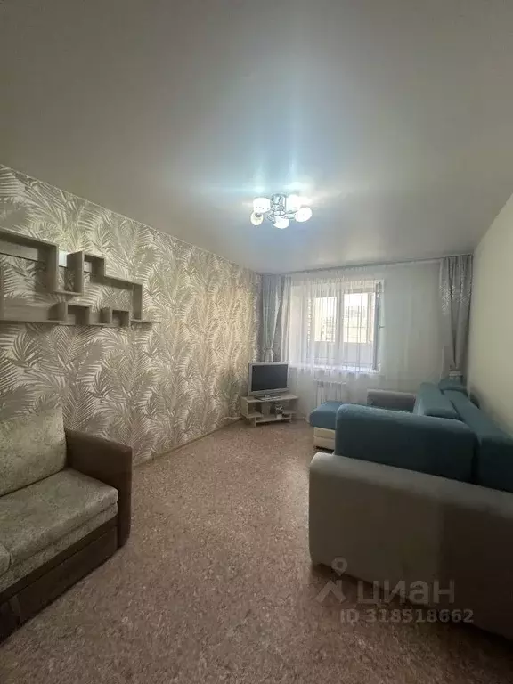 1-к кв. Татарстан, Зеленодольск просп. Строителей, 17 (38.0 м) - Фото 2