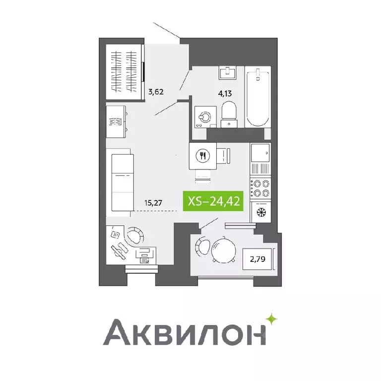 Студия Архангельская область, Архангельск просп. Обводный Канал (24.42 ... - Фото 0