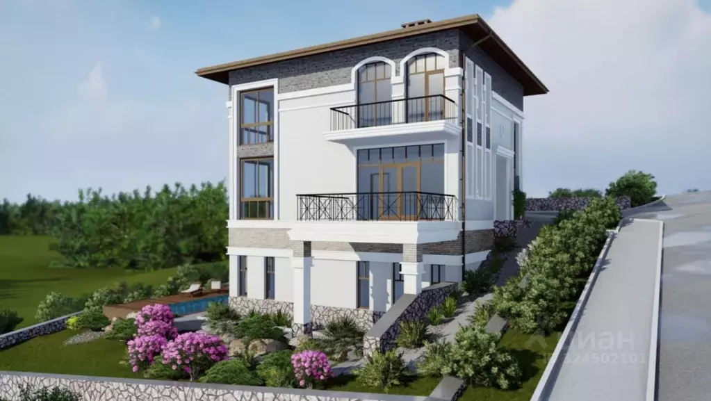 Коттедж в Крым, Ялта муниципальный округ, Кореиз пгт  (245 м) - Фото 0