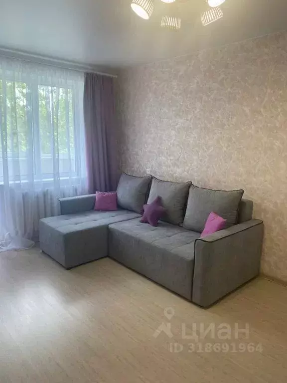 1-к кв. Псковская область, Пушкинские Горы рп ул. Ленина, 30 (33.0 м) - Фото 0