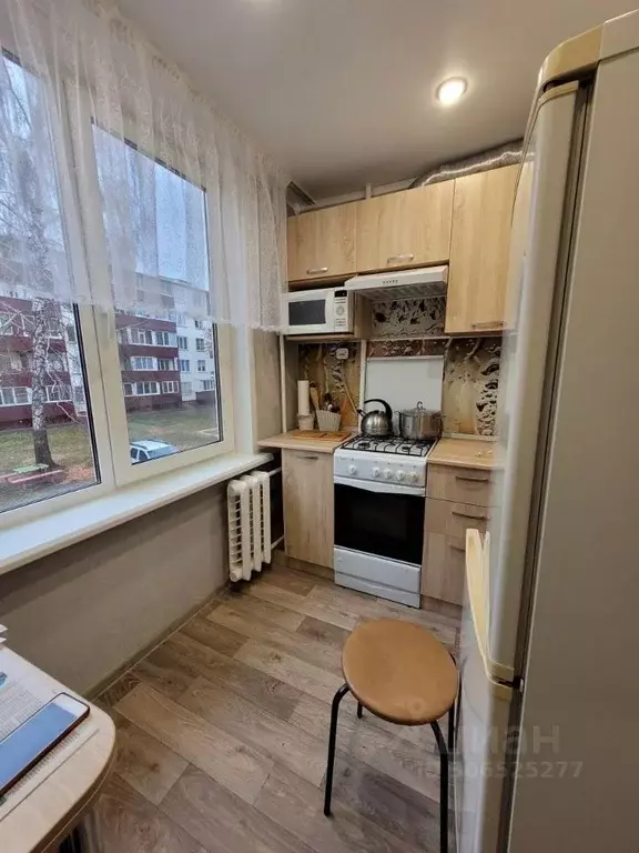 2-к кв. татарстан, нижнекамск ул. юности, 21б (44.0 м) - Фото 0