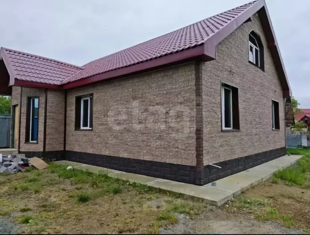 Дом в Сахалинская область, Анивский городской округ, с. Рыбацкое ул. ... - Фото 2