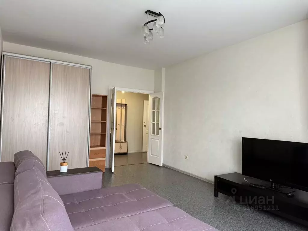 1-к кв. Кемеровская область, Новокузнецк Запорожская ул., 73Б (47.6 м) - Фото 1