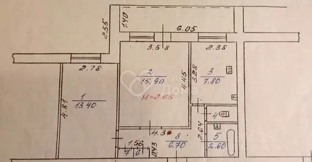 2-к кв. Волгоградская область, Волгоград пос. Сакко и Ванцетти, ул. ... - Фото 1
