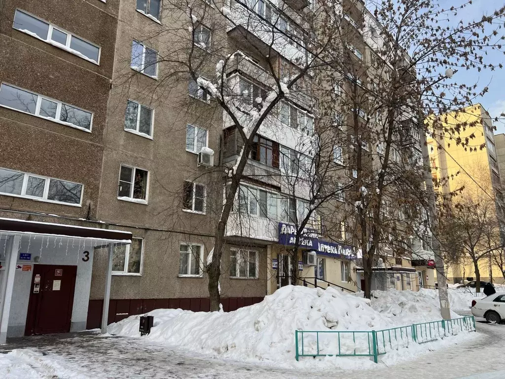 3-к кв. Башкортостан, Уфа ул. Рабкоров, 14 (64.0 м) - Фото 1