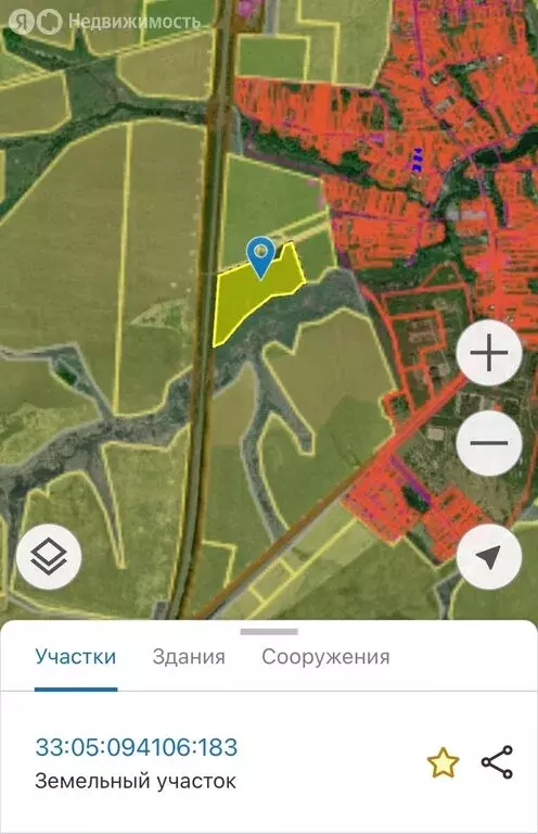 Участок в село Борисовское, улица Большая Дорога (6 м) - Фото 1