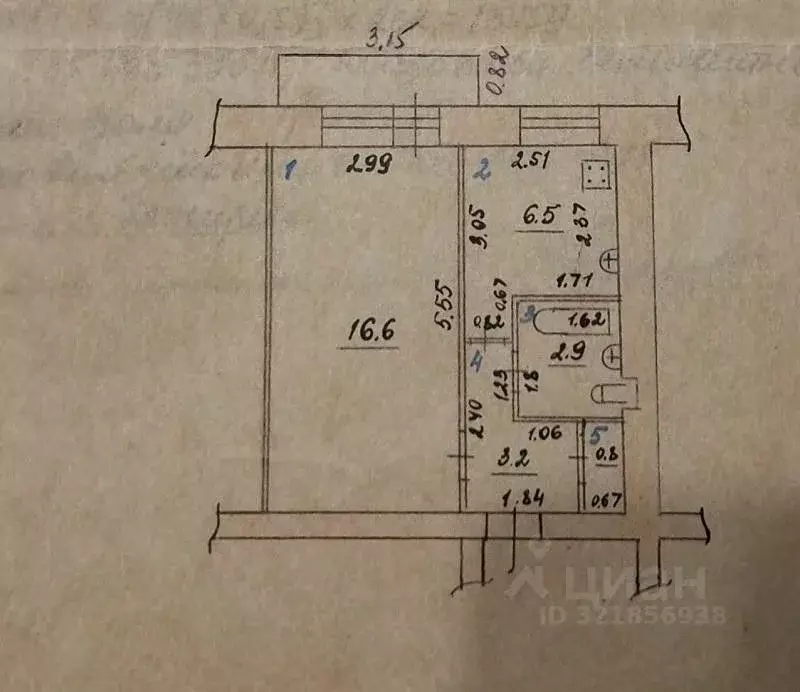 1-к кв. Самарская область, Волжский район, Петра Дубрава городское ... - Фото 2