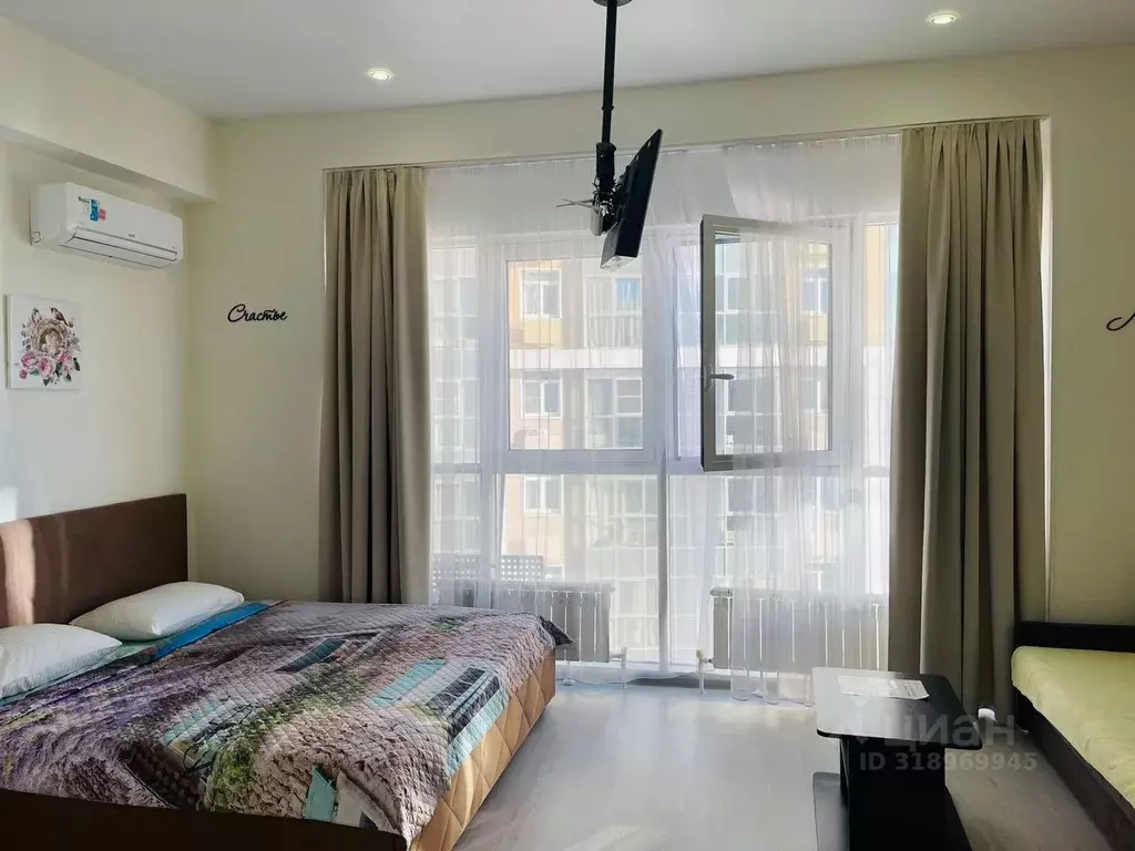 Студия Краснодарский край, Сочи Мамайка мкр, ул. Крымская, 89 (30.0 м) - Фото 1
