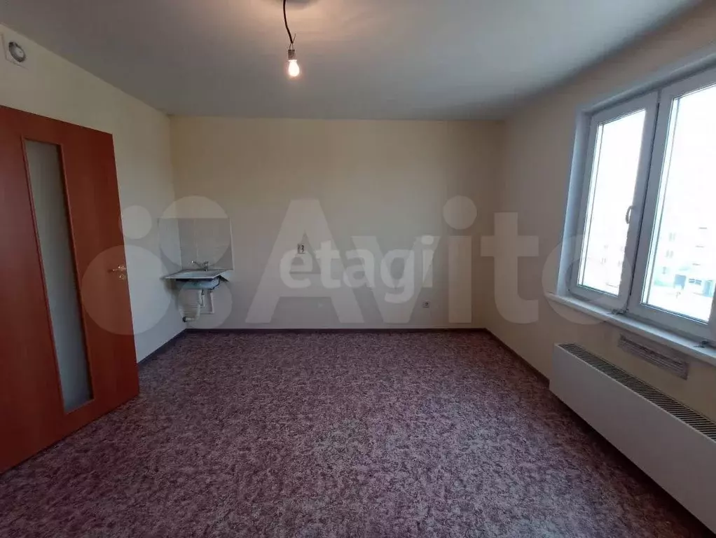 Квартира-студия, 24,5 м, 4/4 эт. - Фото 1