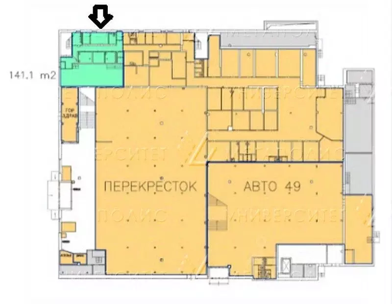 Помещение свободного назначения в Москва ул. Мусы Джалиля, 6К2 (141 м) - Фото 1