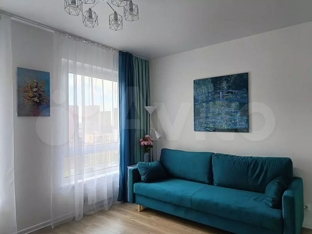 1-к. квартира, 30 м, 19/33 эт. - Фото 1