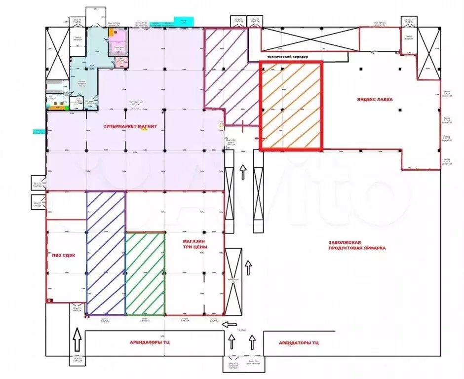 Помещение свободного назначения (100 м) - Фото 2