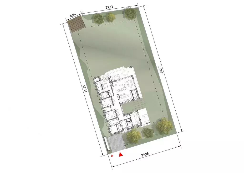 Дом в Выборгский район, Первомайское сельское поселение, КП Форест ... - Фото 1
