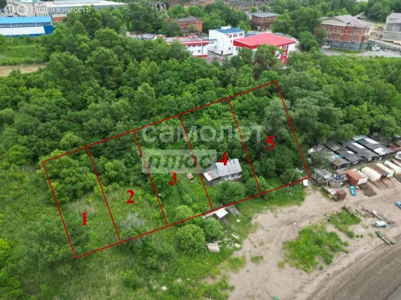Участок в Хабаровск, Правобережная улица, 12 (4.6 м) - Фото 0