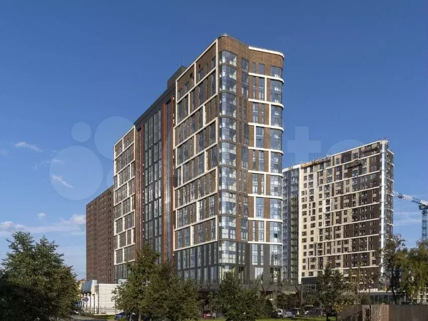 Квартира-студия, 26,8 м, 2/13 эт. - Фото 1