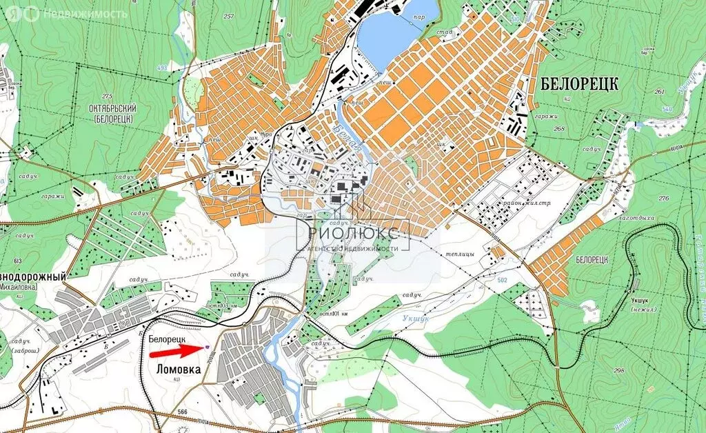 Участок в Белорецкий район, село Ломовка (15 м) - Фото 1