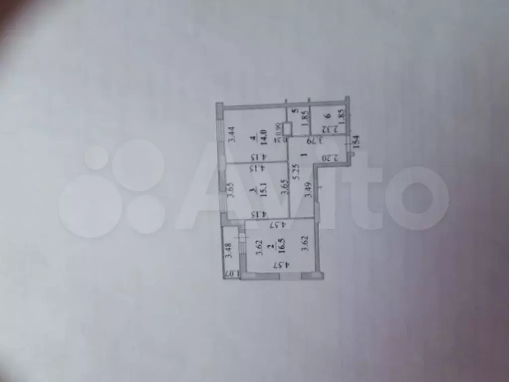 2-к. квартира, 64,4 м, 17/20 эт. - Фото 0