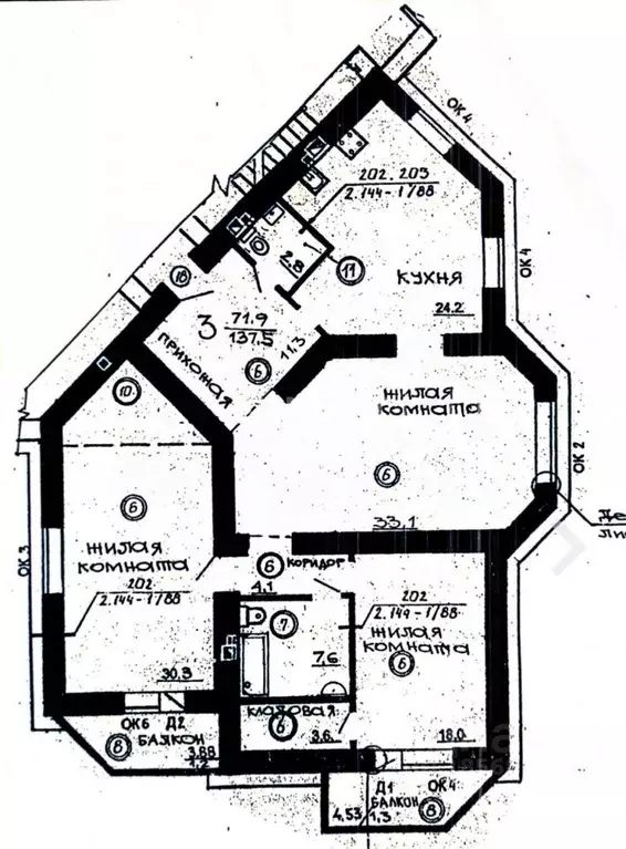 3-к кв. Самарская область, Тольятти Спортивная ул., 8А (140.0 м) - Фото 2