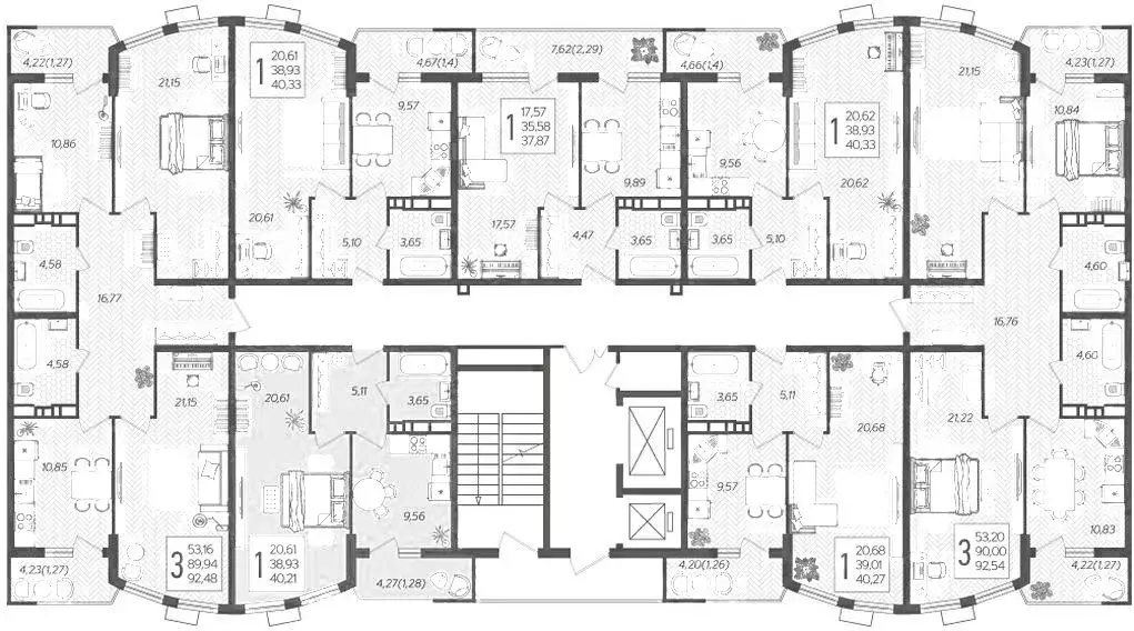 1-к кв. Краснодарский край, Краснодар Уральская ул., 100/8 (40.21 м) - Фото 2
