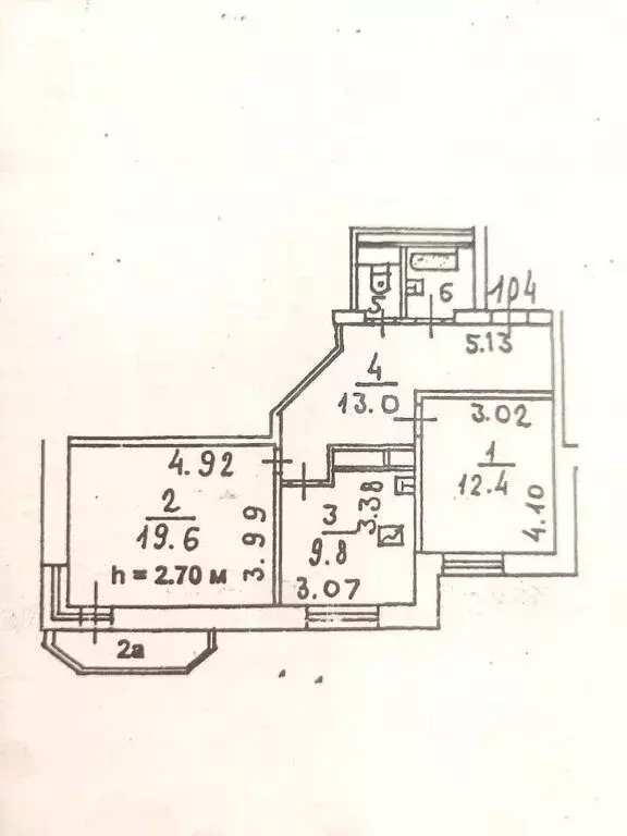 2-комнатная квартира: Москва, улица Удальцова, 19к2 (59.6 м) - Фото 0
