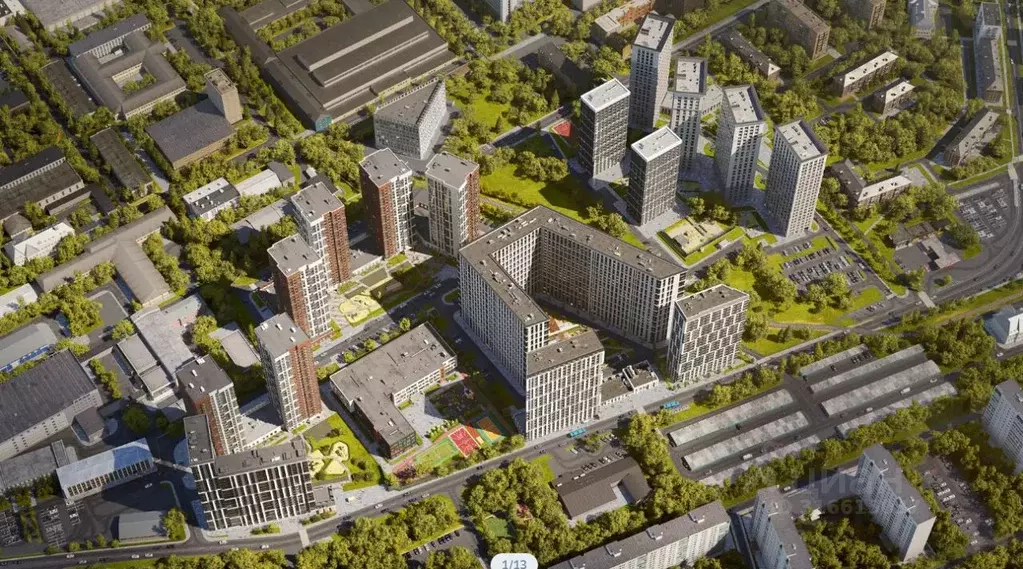 3-к кв. Москва ул. Берзарина, 32 (83.0 м) - Фото 0