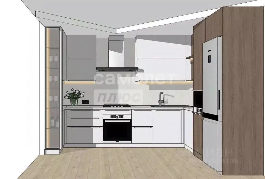 3-к кв. Ивановская область, Иваново ул. 2-я Нагорная, 9 (80.8 м) - Фото 2