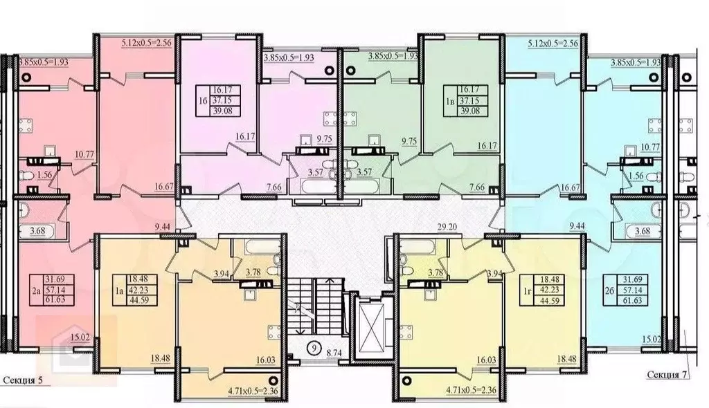 2-к кв. Крым, Евпатория ул. Чапаева, 28 (61.6 м) - Фото 2