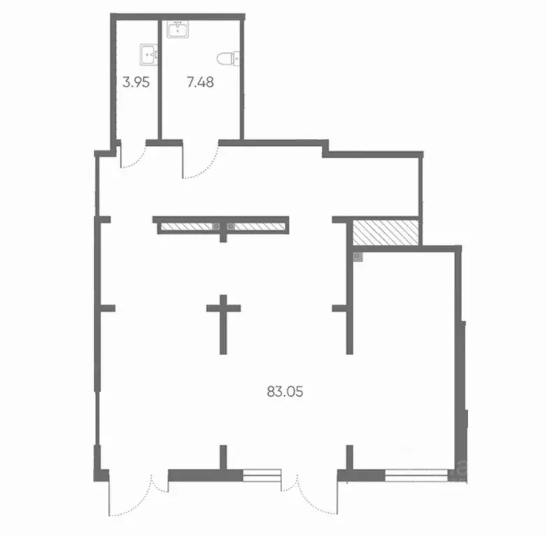 Помещение свободного назначения в Санкт-Петербург ул. Морской Пехоты, ... - Фото 2