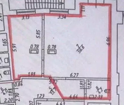 Помещение свободного назначения в Санкт-Петербург пер. Ипподромный, ... - Фото 2