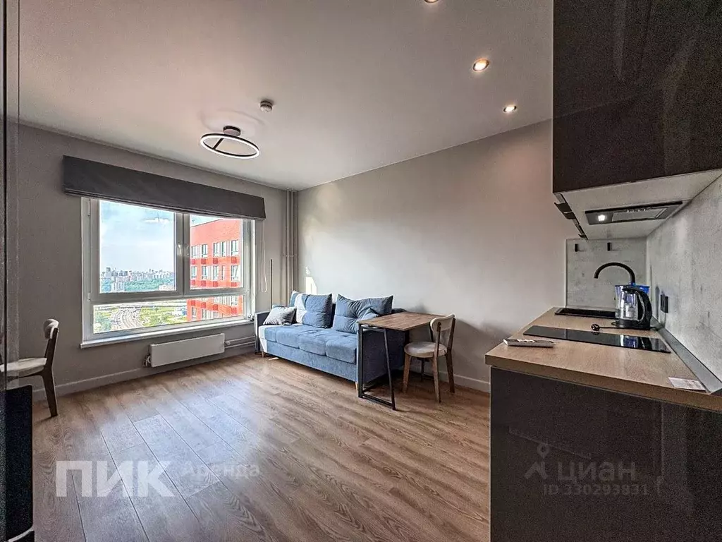 Студия Москва Большая Очаковская ул., 2К2 (22.0 м) - Фото 1