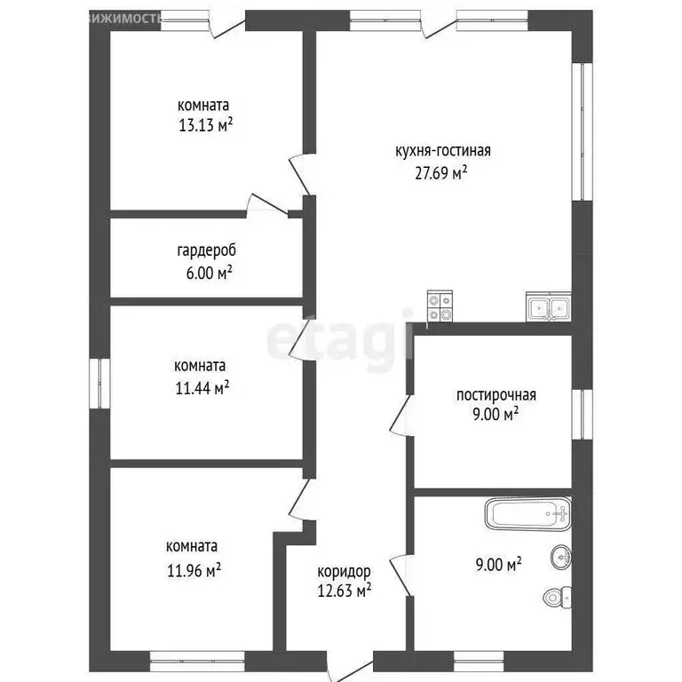 Дом в Калининградская область, Гурьевский муниципальный округ, СНТ ... - Фото 2