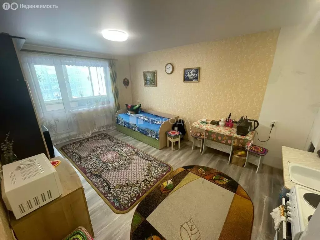 Квартира-студия: Новосибирск, Хилокская улица, 1Б (28 м) - Фото 1