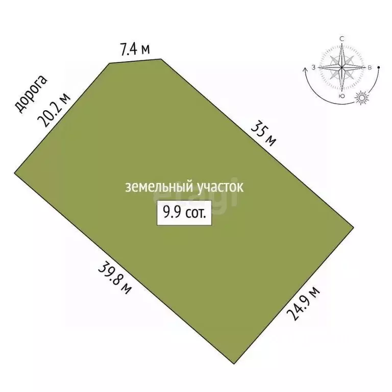 Участок в Ленинградская область, Всеволожский район, Агалатовское ... - Фото 2