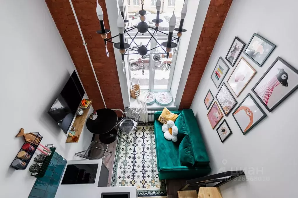 Студия Санкт-Петербург Свечной пер., 15/48 (13.9 м) - Фото 0