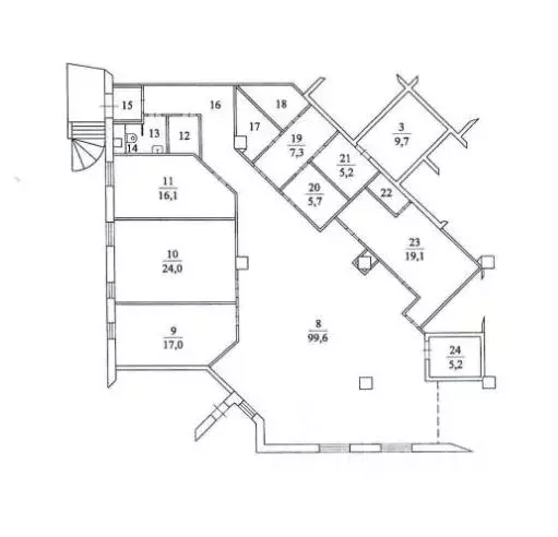 Офис в Московская область, Химки ул. Панфилова, 19с1 (239 м) - Фото 2