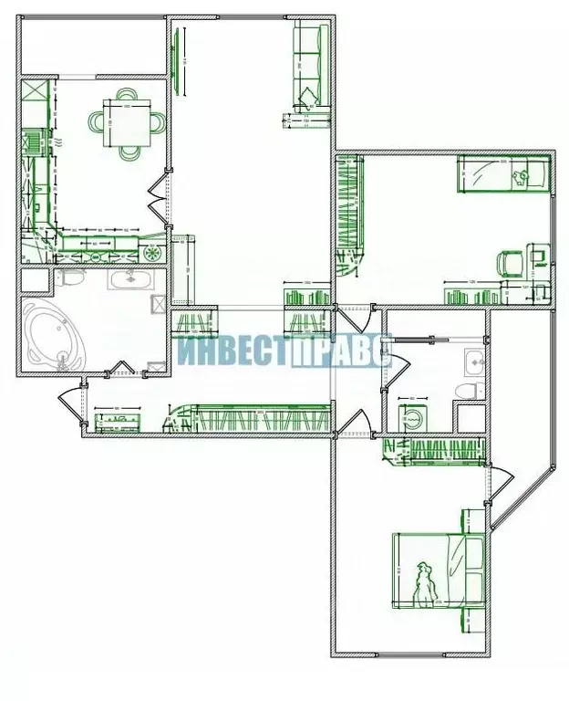 3-к кв. Москва Окская ул., 5К3 (96.0 м) - Фото 0