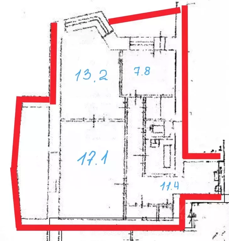 2-к кв. Санкт-Петербург просп. Художников, 13К3 (55.8 м) - Фото 1
