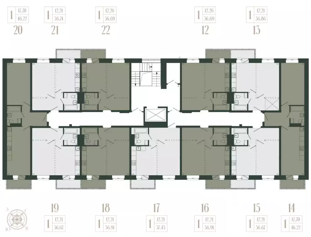 1-к кв. Иркутская область, Иркутский муниципальный округ, с. Мамоны ... - Фото 2