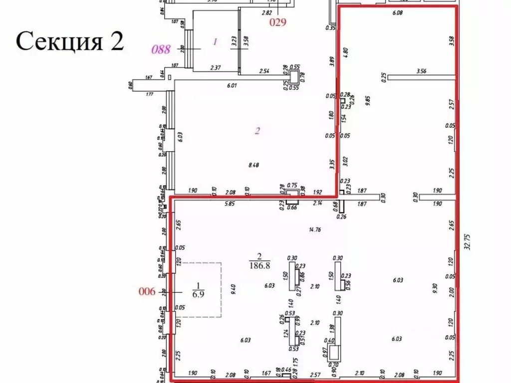 Торговая площадь в Московская область, Мытищи Имени Г.Т. Шитикова мкр, ... - Фото 1